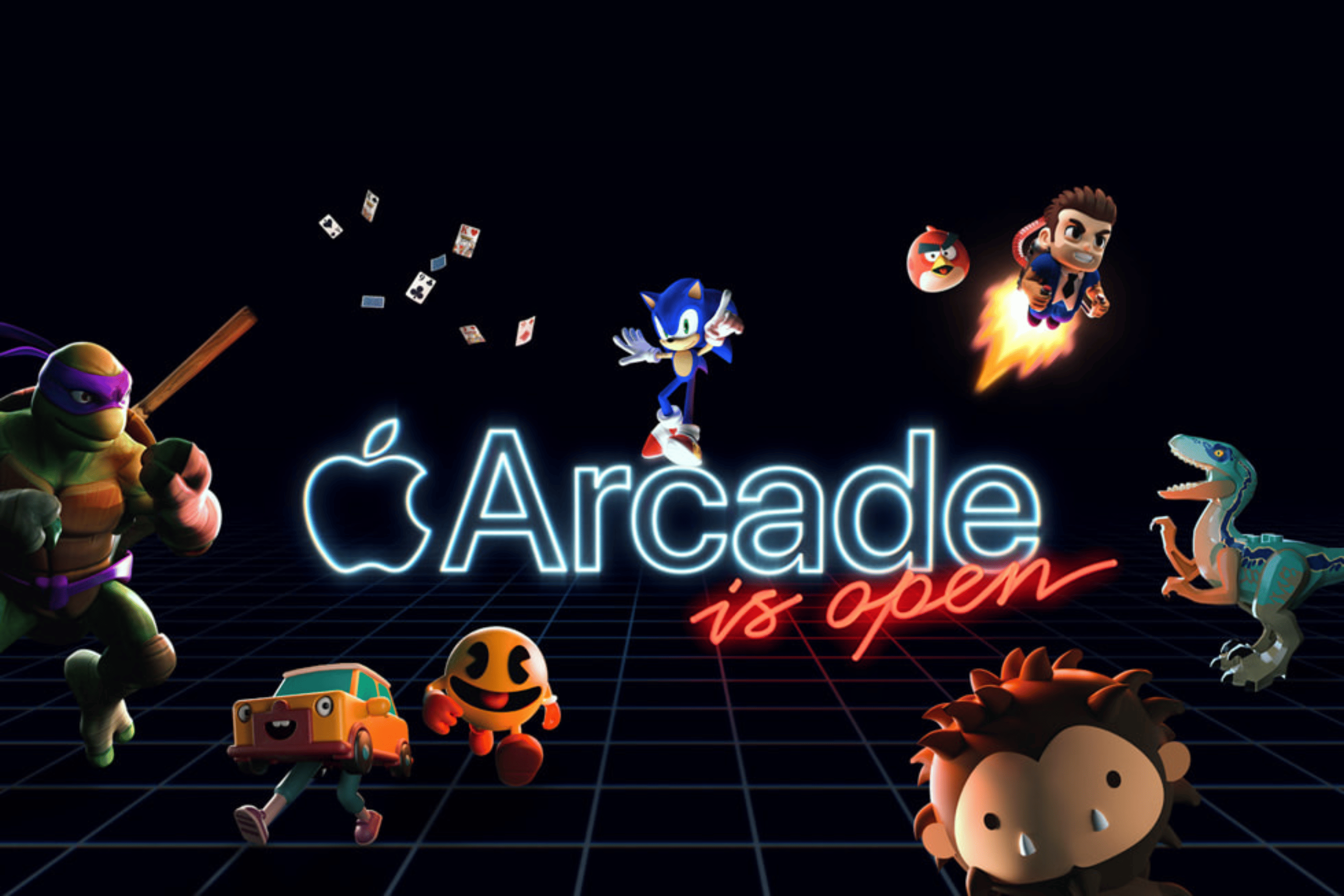 Apple Arcade y personajes de videojuegos